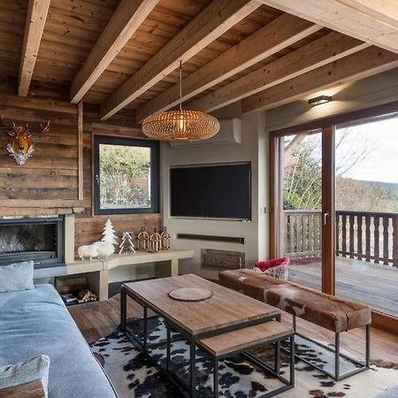 Luxueux Chalet Avec Vue Sur Les Pistes Et Le Hohneck Le Tholy Kültér fotó