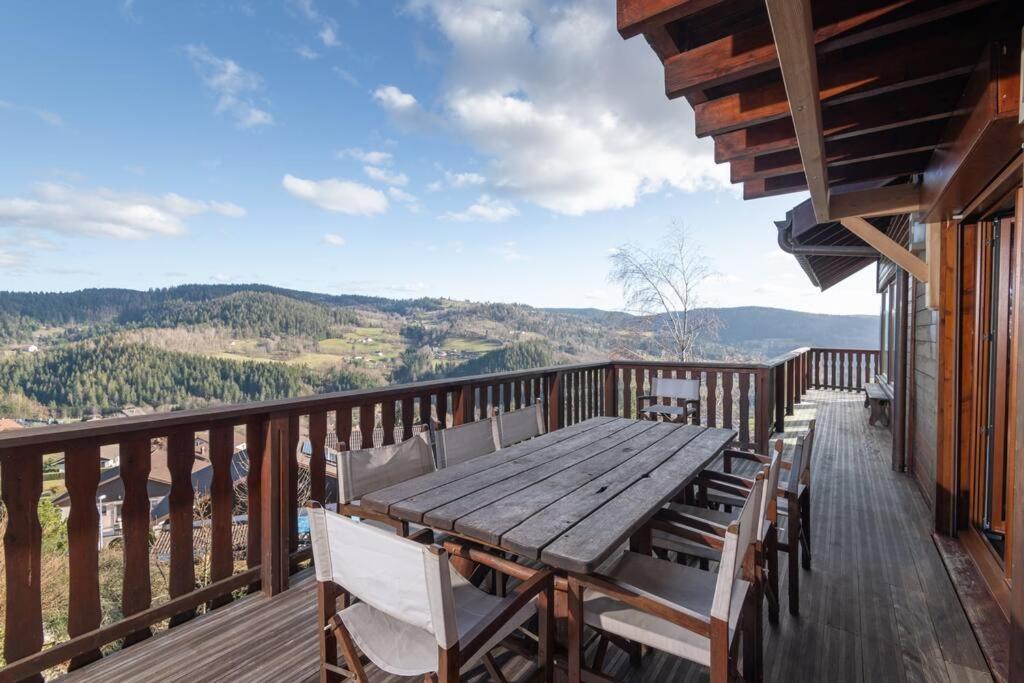Luxueux Chalet Avec Vue Sur Les Pistes Et Le Hohneck Le Tholy Kültér fotó
