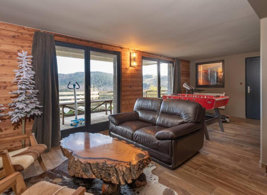 Luxueux Chalet Avec Vue Sur Les Pistes Et Le Hohneck Le Tholy Kültér fotó