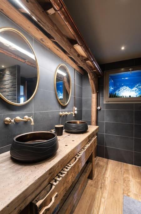 Luxueux Chalet Avec Vue Sur Les Pistes Et Le Hohneck Le Tholy Kültér fotó
